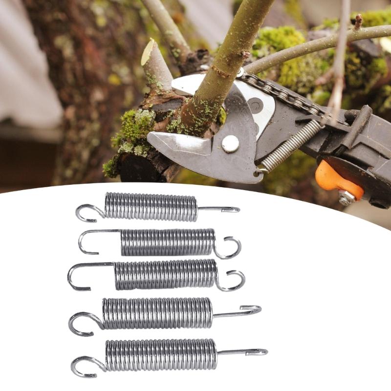 5pcs Steel Spring Clippers Accessories Spring Coil Trimming Tool Spring Tall Shears Aerial Shear Tree Pruner Spring Tree