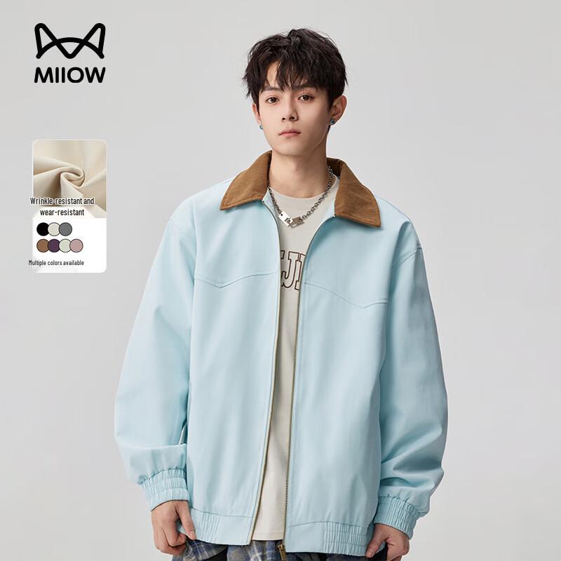 

Maoren Men s Japanese Style Loose Fit Workwear Jacket 3XL