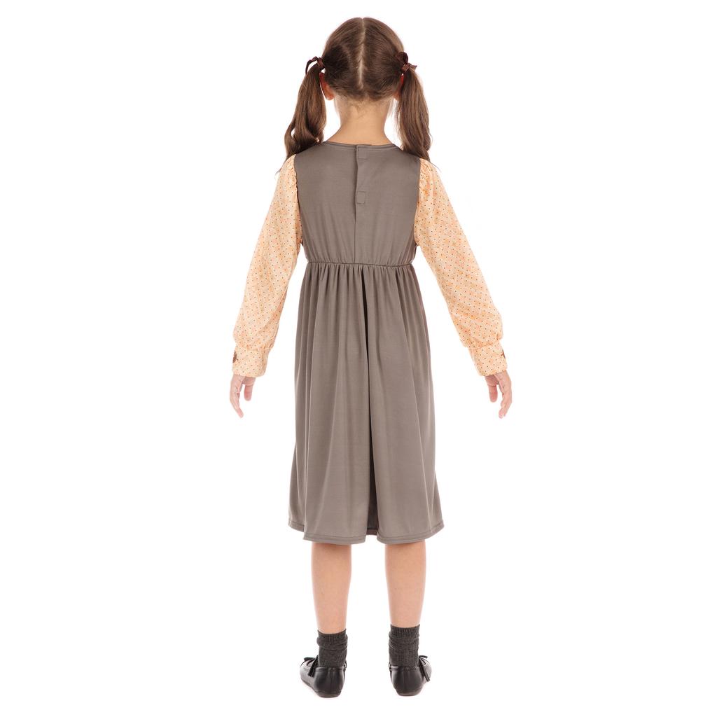 Bristol Novelty Dívčí kostým viktoriánské školačky