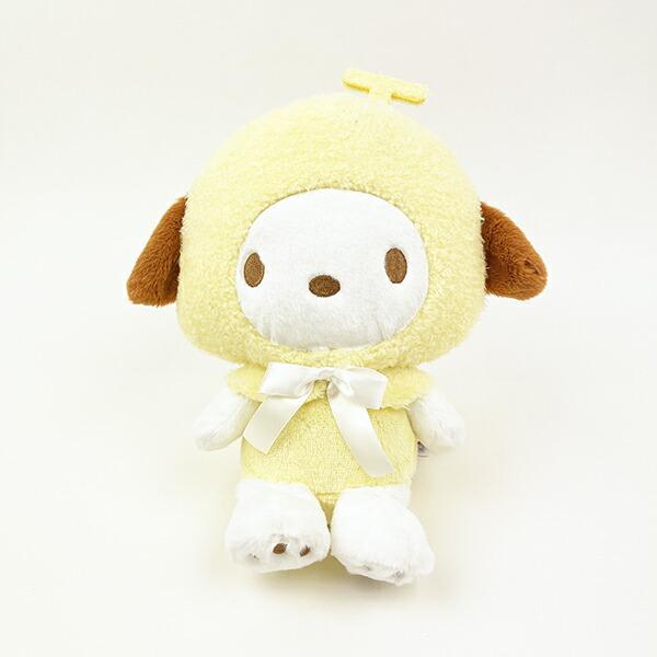 Sanrio Pochacco Pastel Fruit Cape Plush S Interior Green
