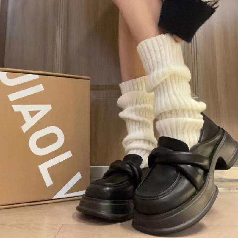 

Теплые носки Jk длиной до колена в стиле ретро-колледжа для женщин белый