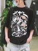 Oversized Grafisk T-shirt