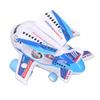 Kids Electric Airplane Toy Lights Music Openable Door High Simulated Aircraft Model with Water Mist Spray