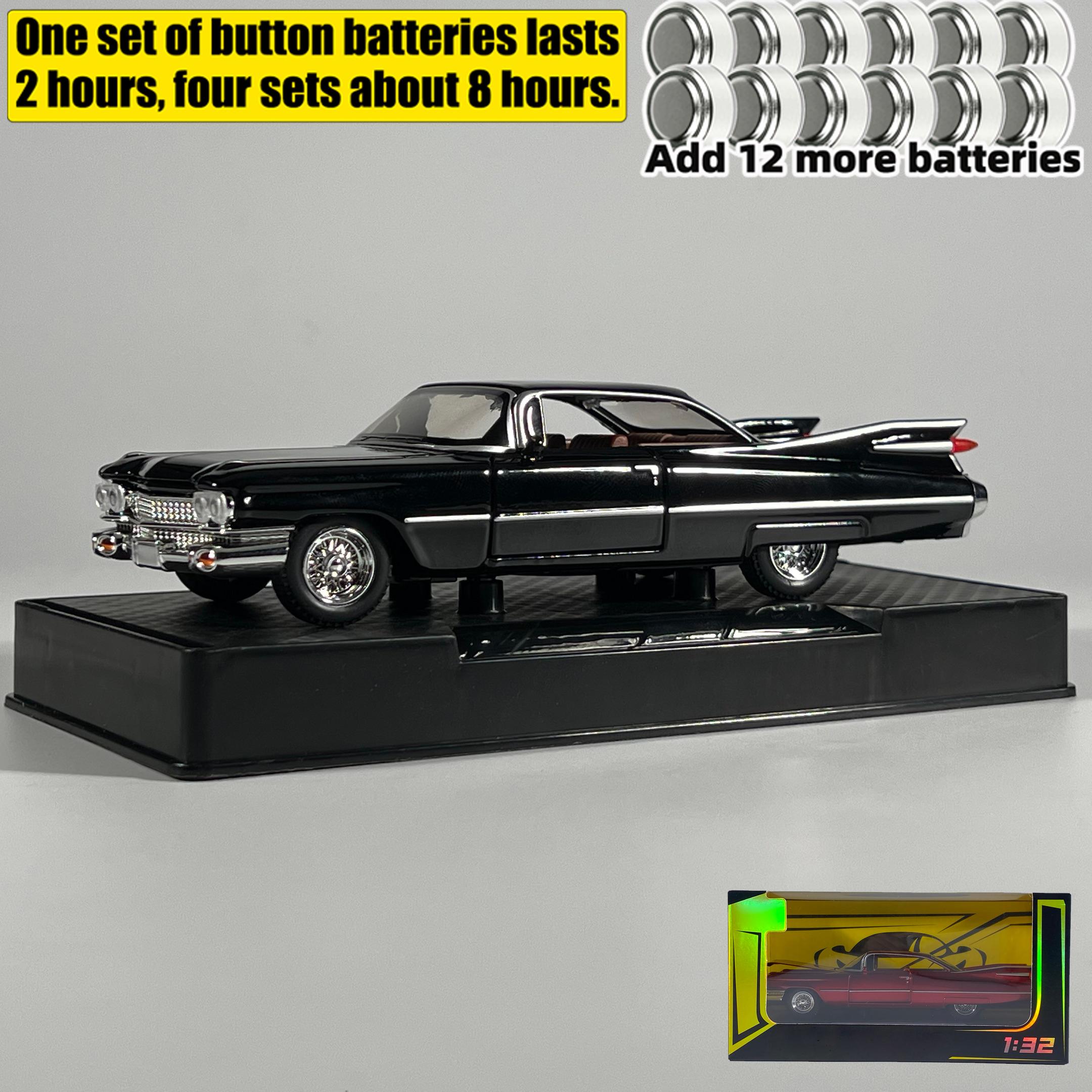 1:32 Cadillac Eldorado Biarritz Klassisches Retro-Auto Legierungsmetall Druckgussmodellauto Zuhause Trendige Spielzeugdekorationen Geburtstagsgeschenk Freund