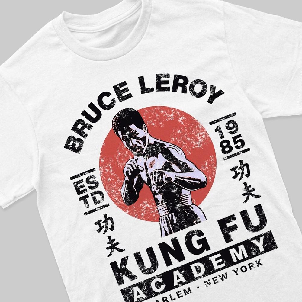 

Брюс Лирой Последний Дракон Футболка Мужская Подарок 80-е 90-е Фильмы о каратэ Ван Дамм L