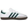 Adidas Samba OG J Cloud White Grün Kinder Sneaker Collegiate-Green Gum JQ2843