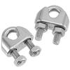ABWR-3/8 Inch Wire Rope Clamp Heavy Duty Wire Rope Clamp Wire Rope Clip M10 Stainless Steel,20 PCS