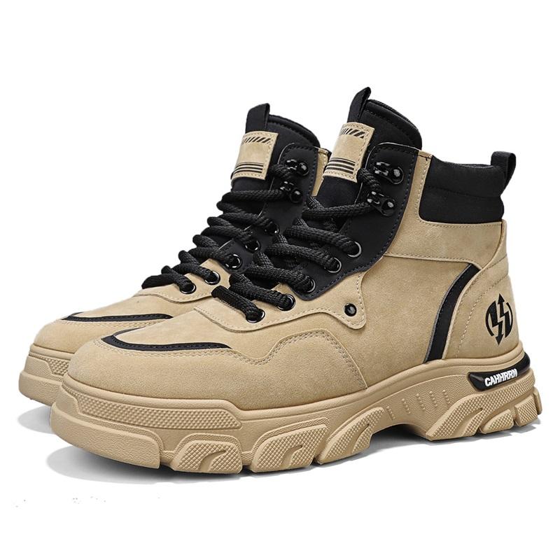 Fashion Fashion Boots Men Outdoor High Top Shoes Sneakers Men Ankle Motorcycle Boots For Men Classic Platform Sneakers Male