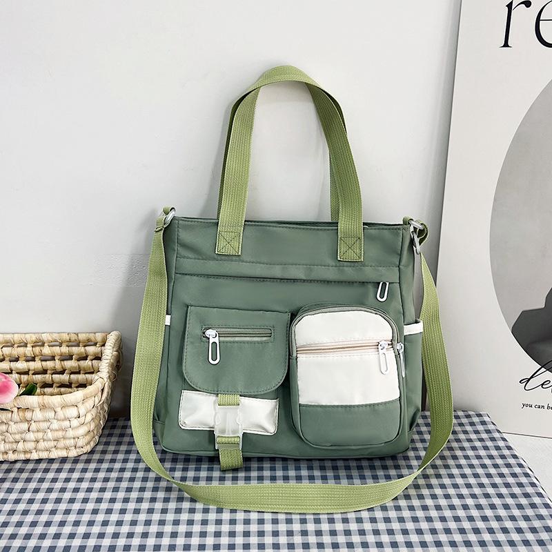 Torebka studencka o dużej pojemności, wszechstronna, na Instagram, modna, do klasy