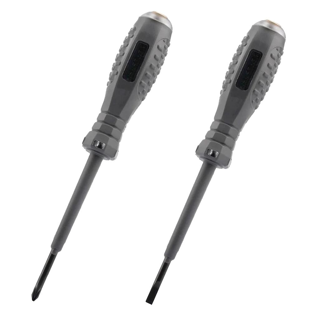 2/1Pcs Voltage Tester Pen AC Non-contact Induction Test Pencil Voltmeter Power Detector Electrical Screwdriver Indicator