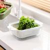 Containers Wash&Drainer Basket Multifunctional Storage Basket Kitchen Drain Basket  Fresh Vegetable