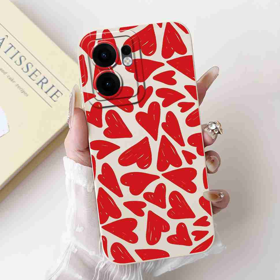 Flower Rabbit Case For OPPO Reno 13F 4G 5G Silicone Soft Cover For OPPO Reno13 F Reno13F 5G CPH2699 2025 Fundas Capas