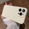 Soft Silicone Candy Color Case for iPhone 16 15 14 Plus 13 12 11 Pro Max Armor Shockproof TPU Rubber Bumper Simple Matte Cover