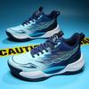 2025 friction sound basketball shoes summer breathable mesh shoes men's luminous sports casual shoes men's trendy shoes
