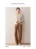 2025 Autumn/Winter Women's Cashmere Polo Collar Long Sleeve Loose Knit Cardigan Sweater