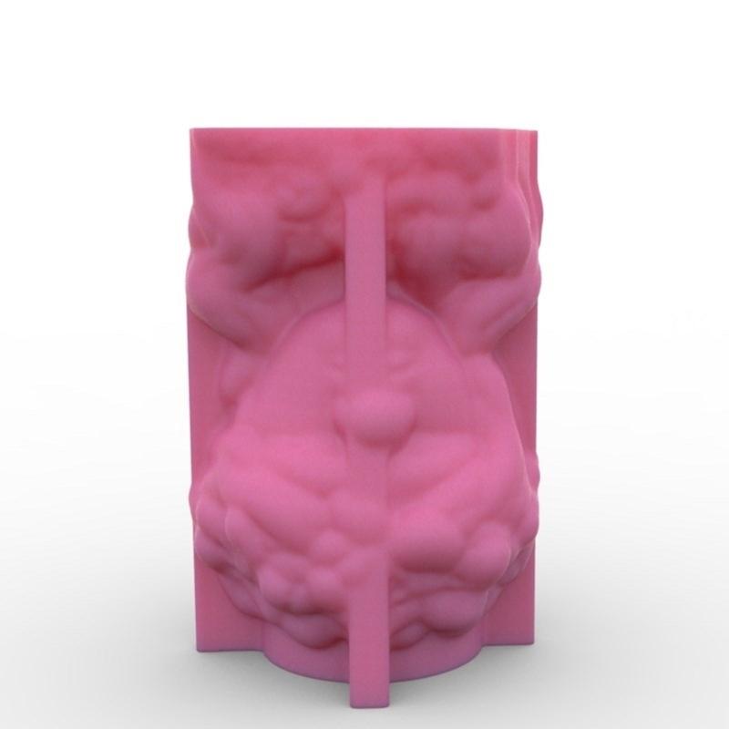 Soft Silicone Mold Handmade Cement Molds Girl Shape Flowerpot Moulds Durable Mold Perfect for Beginners and Craft Lovers