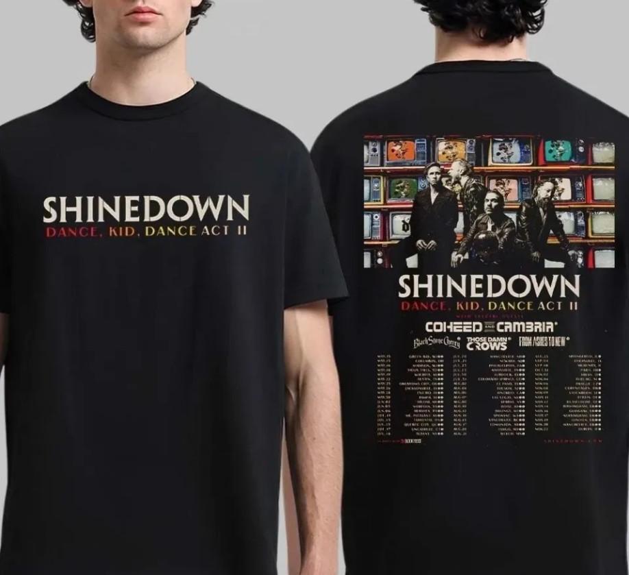 Rock Band Tour 2026 T Shirt Dance Kid Dance Graphic Tee Music Fan Shirt