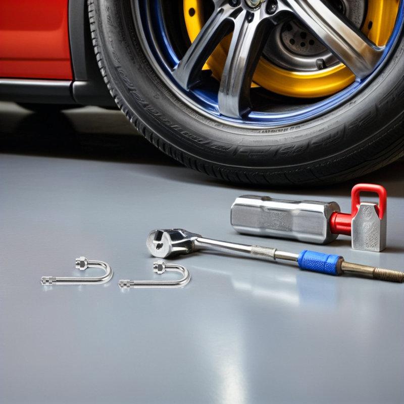 2Pcs Precision Fit Metal Valve Stem Extender 180 Degree Angled Extension Tube for Car Truck Bus Tire Inflation Prevents Air Leak