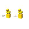 *Croaking Frog Fidget Toy Keychain Rechargeable Frog Keychain With Sound & Led Lights, Funny Frog Keyboard Clicker Stress Relief