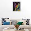 Animal Painting Canvas Wall Art With Handdrawn Design For Living Room Decor