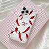 Beaded Pomegranate Sun Phone Case For iPhone 17 16 16e 15 14 13 12 11 Mini Pro Max X XR XSMax 8 Air Plus Transparent Back Cover