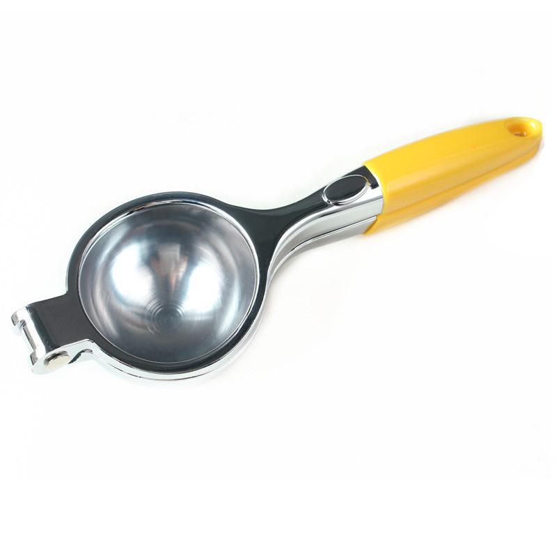 Zinc Alloy Manual Lemon Squeezer - Christmas Edition Kitchen Tool жёлтый