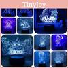 Stylish 3d Anime Usb Night Light Featuring Luffy And Pirate Crew Perfect For Gifts And Decor