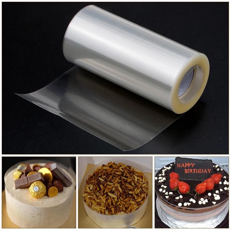 Transparent PET Mousse Cake Collar Film