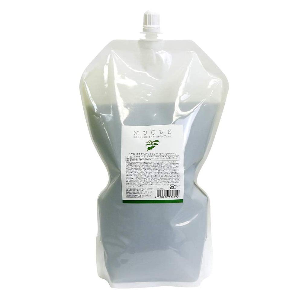 

Mucue Scalp Shampoo Healing Herb 2000ml Refill Cream