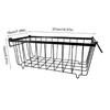 3pcs/set Foldable Handle Fridge Storage Basket Kitchen Racks Organizer  Frozen Food Storage