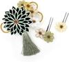 Kyoto Usagido Kk-006 Tsumami Flower Hair Ornament Set, 3 Pieces