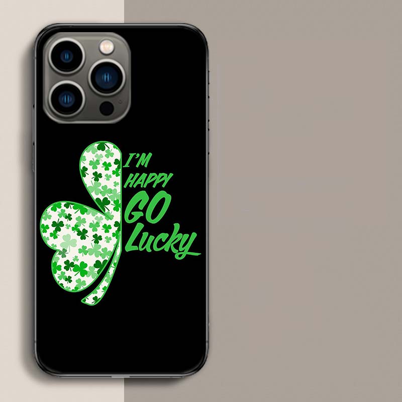 Lucky Affirmations Phone Case For Iphone 17 Air 15 Pro 14 Plus 16 Pro Max 17E 16E 12 13 Mini 11 Cover Cute Fundas