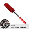 SEAMETAL Car  Wheel Tire Brush Universal Wash Wheel Brush PP Handle Wool Brush Car Cleaning Brush