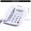 Office Desk Phone With Caller Display Easy Calling Speakerphone Lightweighted Plastic Construction