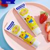 Frog Family Soft Bristle Toothbrush & Toothpaste Combo Set