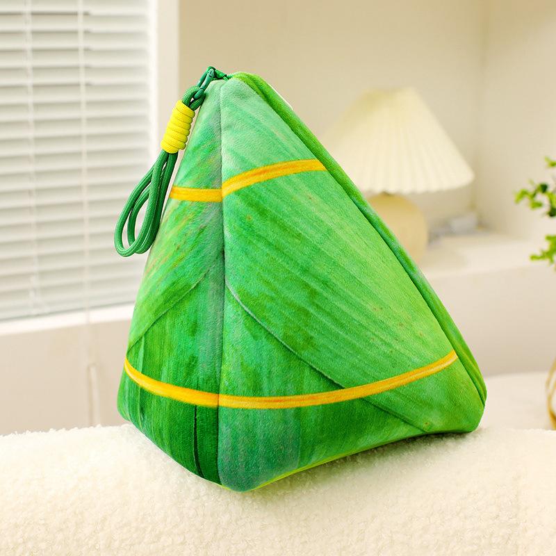 Cartoon Dragon Boat Festival Zongzi Pendant Plush Toy Doll Girl Bag Keychain Pendant Graduation Inspirational Gift