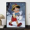 Disney Diamond Painting 5D DIY Pinocchio Diamond Art Home Bedroom Wall Decor Craft Handmade Gift