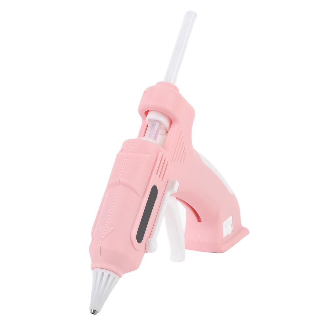 Electric Hot Glue Kit with 10Pcs 7mm High Adhesion Sticks Cordless Hot Melt Glue Tool for Home and Crafting