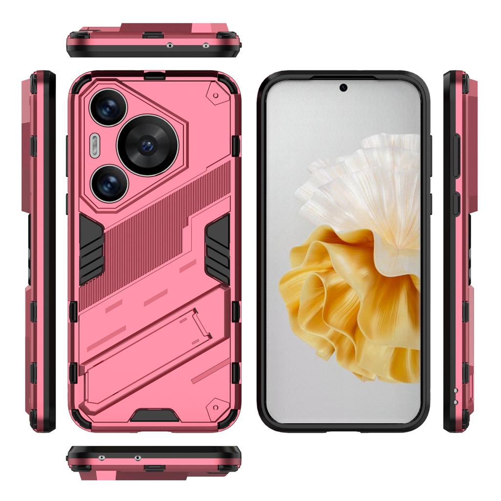 For Huawei Pura 70 Pro/Pura 70 Pro+ Case Kickstand PC+TPU Anti-drop Phone Cover