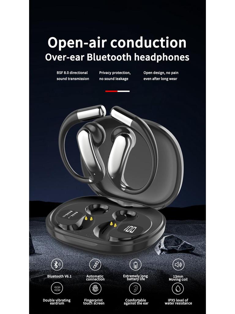 2025 W20 Long-Wear Over-Ear & In-Ear Wireless Sports Headphones for Running