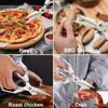 Kitchen Shears Stainless Steel Food Scissors Heavy Duty Utility Cooking Shears For Turkey Poultry Processing Fish Crab Crack
