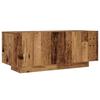 VidaXL TV Stand with LED Lights Old Wood Engineered Wood 856353