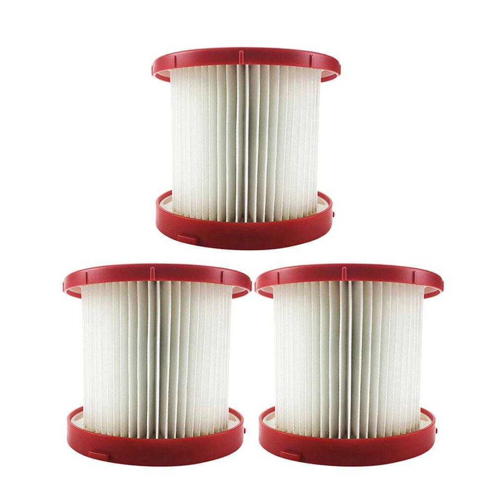 Washable Filter Element Filter Screen 49-90-1900 Wet/Dry Filter Kit for Milwaukee 49-90-1900 Cordless Vacuum Cleaner Parts