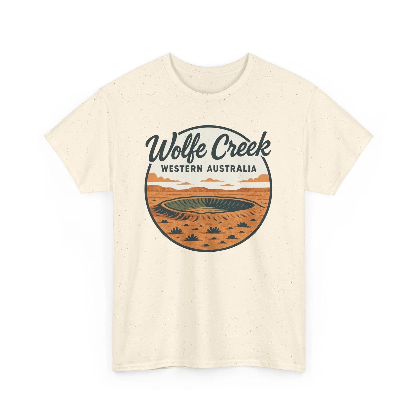 Wolfe Creek - Vintage Souvenir UFO Graphic Gildan Cotton Tee S