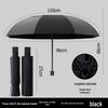 Fully Automatic Dual-Use Folding Umbrella with Logo - Sun & UV Protection, Black Glue Sunshade for Sunny/Rainy Days.