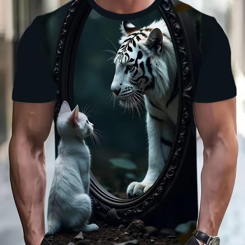 Мужские летние короткие рукава S