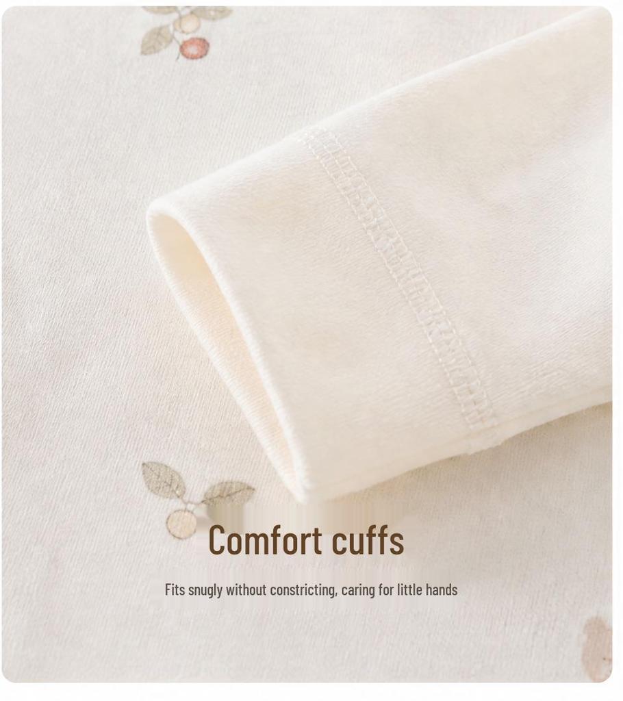 Newborn Baby Pure Cotton Jumpsuit - Breathable, Boneless Butterfly Design