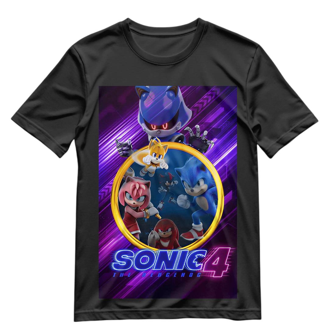 Sonic the Hedgehog 4 T Shirt Sonic the Hedgehog Shirt S-XXXL XL