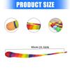 Rainbows Comets Ball Soft Tail Throwing Receiving Ball Cheerleading Streamers Ball For Kid Sensory Training And Team Game