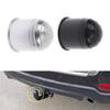 1Pc Black/Silver Trailer Ball Head Protective Cover Car Tow Bar Ball Cover Plastic Truck Hitch Trailer Protector Cap Car Parts